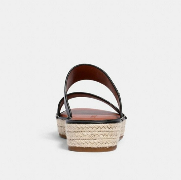 💥🖤💥Coach Black Espadrilles Sandals💥🖤💥 - Picture 4 of 5